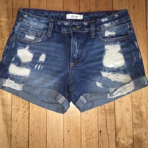 Jean shorts
